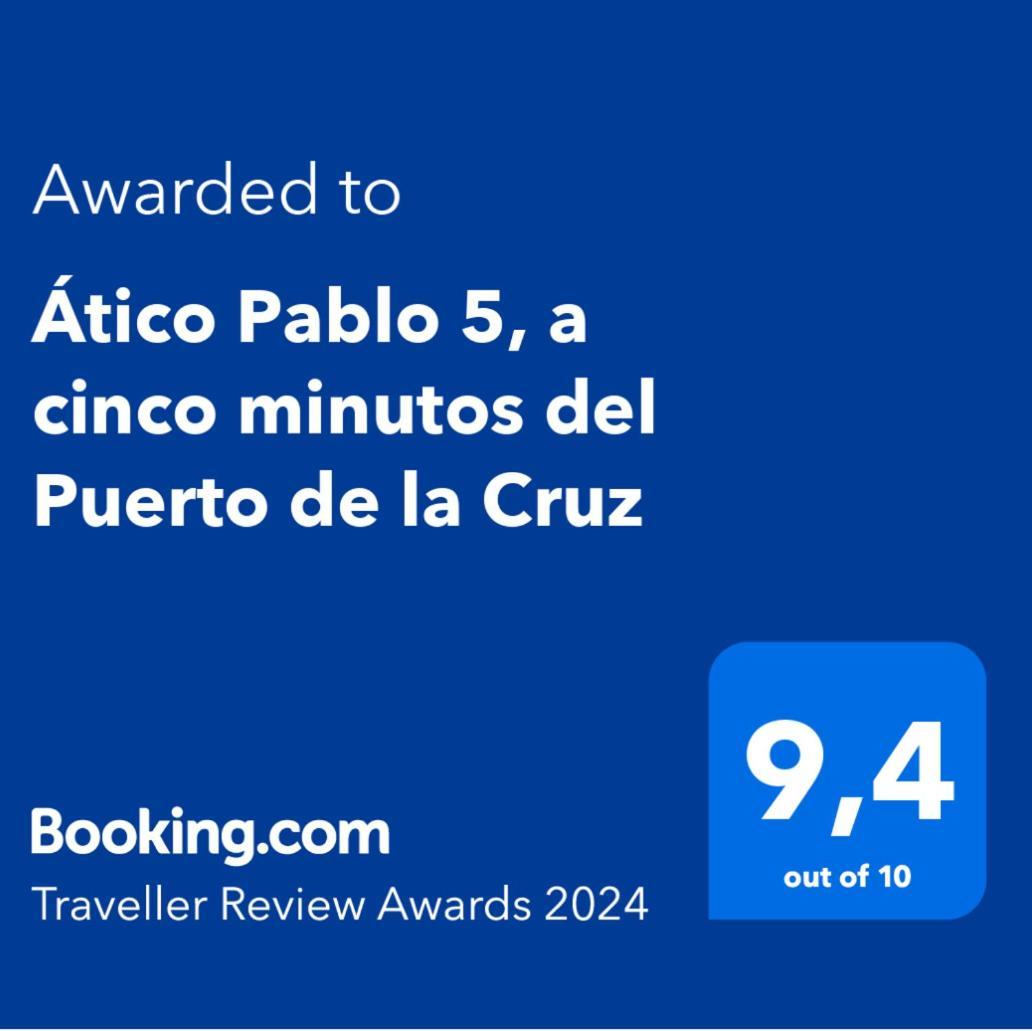 Atico Pablo 5, A Cinco Minutos Del Puerto De La Cruz Leilighet Los Realejos Eksteriør bilde